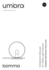 Bomma Umbra Installation Manual