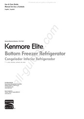Sears Kenmore Elite 795.7230 Series Use & Care Manual