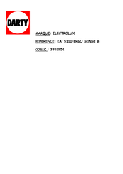 Electrolux EAT 5210 Instructions Manual