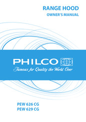 Philco PEW 626 CG Owner's Manual