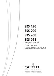 SCAN domestic SKS 150 User Manual