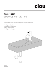 Clou Vale CL/03.03162.01.R Installation Instructions Manual