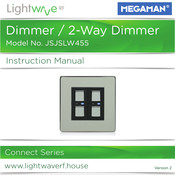 Lightwave Megaman JSJSLW455 Instruction Manual