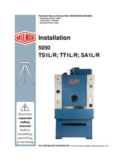 Milnor 5050 TT1R Installation Manual