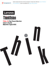 Lenovo ThinkVision T24v-10 User Manual