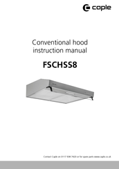 Caple FSCHSS8 Instruction Manual