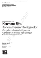 Sears Kenmore Elite 795.7104 Series Use & Care Manual