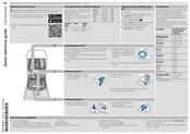 Siemens IQ300 SR93EX20MG Quick Reference Manual