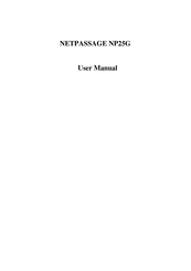 Compex NETPASSAGE NP25G User Manual