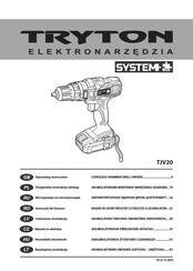 Tryton SYSTEM 20V TJV20 Operating	 Instruction