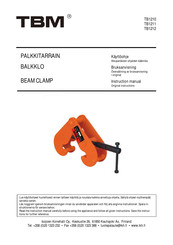 TBM TB1212 Instruction Manual