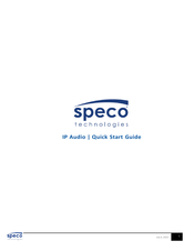 Speco SPIPC6AM Quick Start Manual