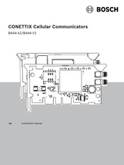 Bosch CONETTIX B444-A2 Installation Manual