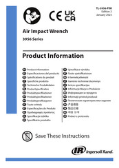 Ingersoll-Rand 3956B2TiEX Product Information