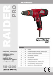 Raider PRO RDP-CDD09 User Manual