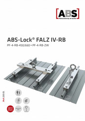 ABS ABS-Lock FALZ IV-RB Quick Start Manual