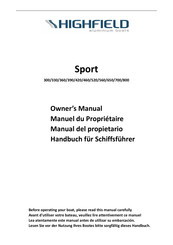 Highfield Sport 300 Owner's Manual