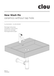 Clou Wash Me CL/02.30430 Installation Instructions Manual
