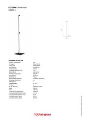 TOBIAS GRAU COLUMN C CCO96-1 Assembly Instructions Manual