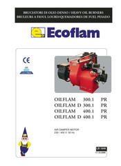Ecoflam OILFLAM 300.1 PR Instructions Manual