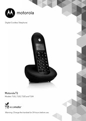 Motorola T103 Instructions Manual