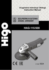 Higo HAG-115/500 Instruction Manual