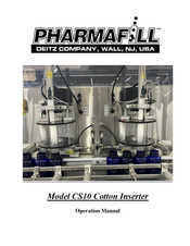 Deitz PHARMAFILL CS10 Operation Manual