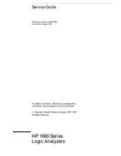 HP 1661A Service Manual