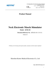 Kentro KTR-101 Product Manual