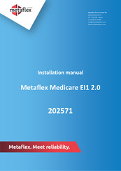 Metaflex Medicare EI1 2.0 Installation Manual
