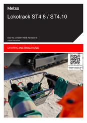 Metso Lokotrack ST4.8 Driving Instruction