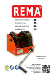 REMA WW2000 Owner's Manual