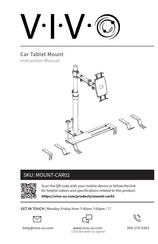 Vivo MOUNT-CAR02 Instruction Manual