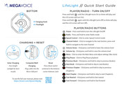 Megavoice LifeLight Quick Start Manual
