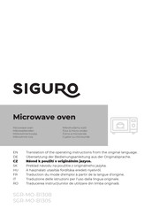 SIGURO SGR-MO-B130S Translation Of The Operating Instructions
