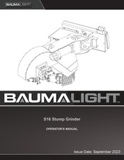 Baumalight S16 Operator's Manual