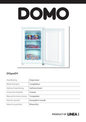 Linea 2000 DOMO DO920DV Instruction Booklet