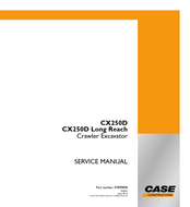 Case CX250D Service Manual
