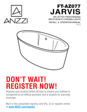 Anzzi JARVIS FT-AZ077 Install & Operation Manual