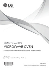 LG MS4296OMBB Owner's Manual