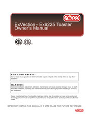 Nieco ExVection Ex6225 Owner's Manual