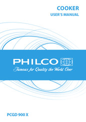Philco PCGD 900 X User Manual