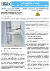 Nrs Healthcare M53370 User Instructions