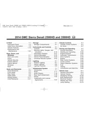GMC Sierra Denali 3500HD 2014 Owner's Manual