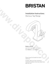 Bristan GLR 1/2 C Installation Instructions Manual