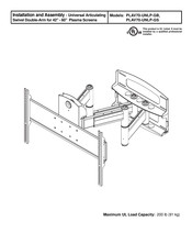 peerless-AV PLAV70-UNLP-GB Installation And Assembly Manual