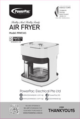 PowerPac PPAF345 Instructions Manual