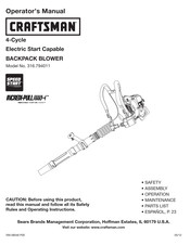 Craftsman Incredi-Pull 316.794011 Operator's Manual