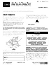 Toro Recycler 20333C Operator's Manual