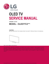 LG OLED77C2PSC Service Manual